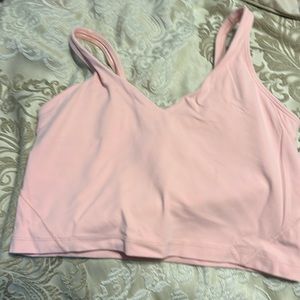 Peach pink sports bra Lululemon